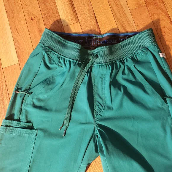 Men's Green Jogger Pants - Picture 3 of 6